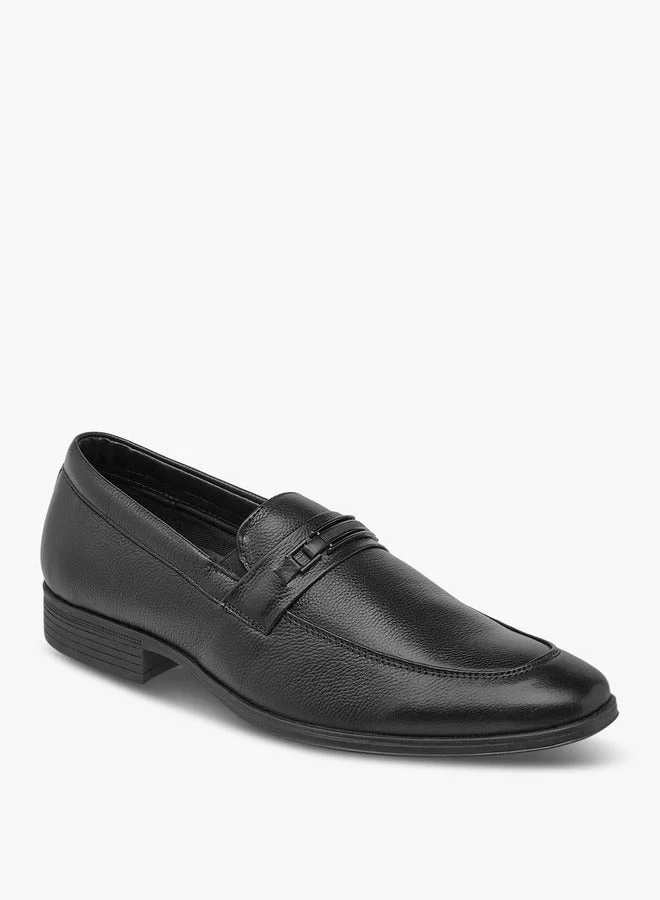 LBL by Shoexpress Metal Accent Slip-On Loafers