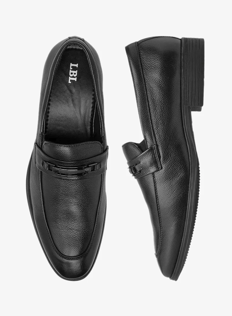 LBL by Shoexpress Metal Accent Slip-On Loafers