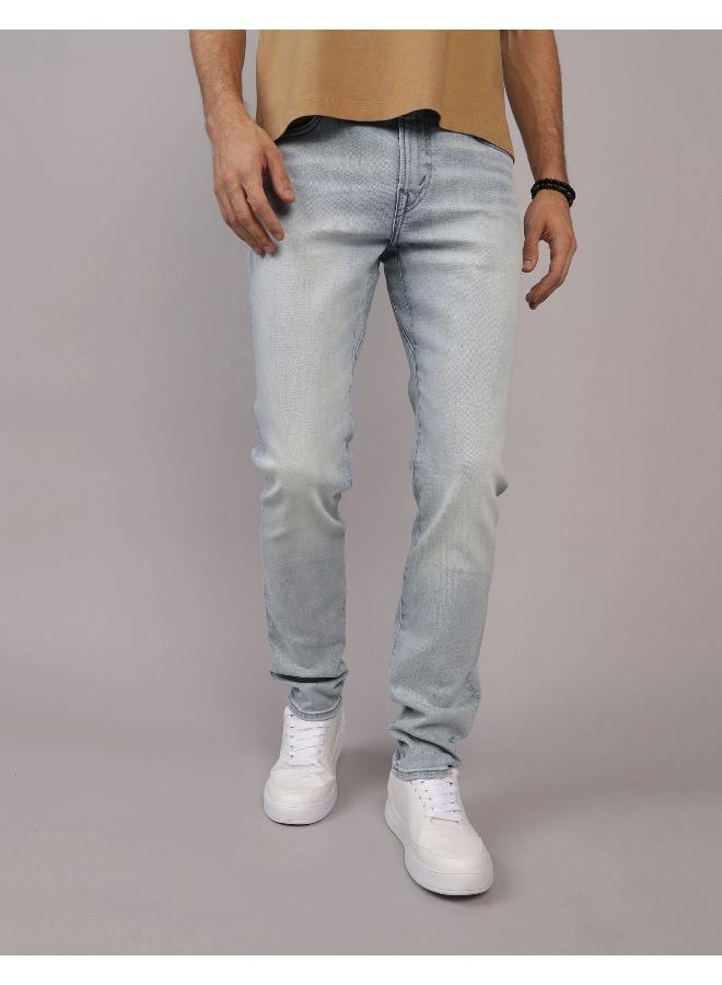 امريكان ايجل جينز سكيني فيت Airflex+ ميد واش  - Image 1