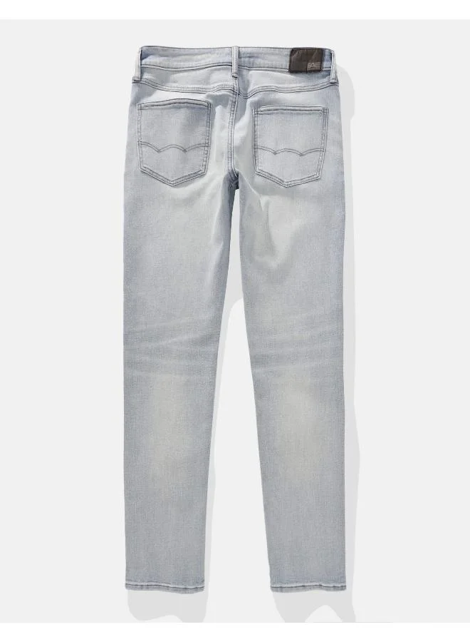امريكان ايجل Airflex+ Mid Wash Skinny Fit Jeans