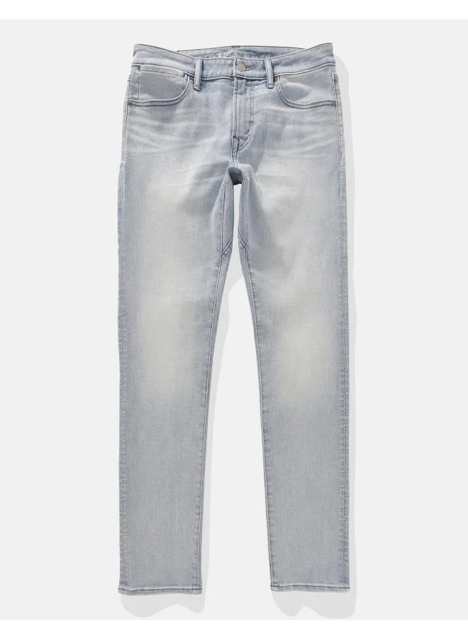 امريكان ايجل Airflex+ Mid Wash Skinny Fit Jeans