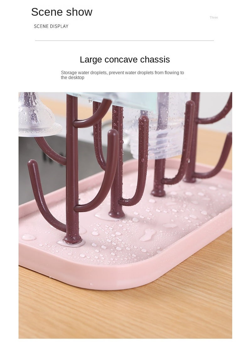 ORiTi Baby Feeding Bottle Drying Rack With Food Garde PP Material,100% BPA Free - Image 2