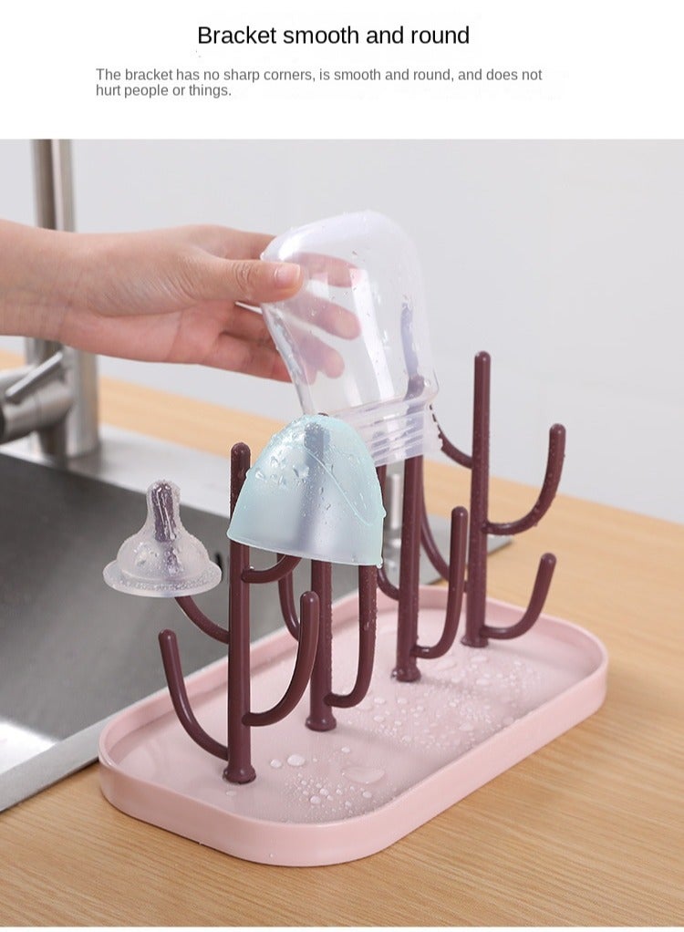 ORiTi Baby Feeding Bottle Drying Rack With Food Garde PP Material,100% BPA Free - Image 3