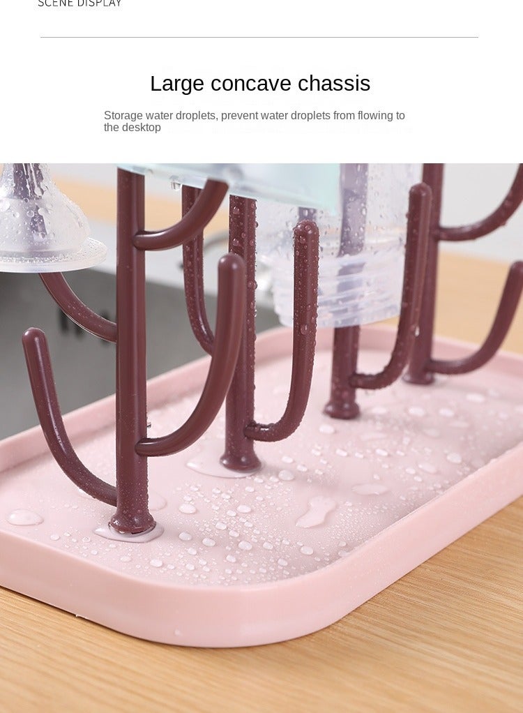 ORiTi Baby Feeding Bottle Drying Rack With Food Garde PP Material,100% BPA Free - Image 5