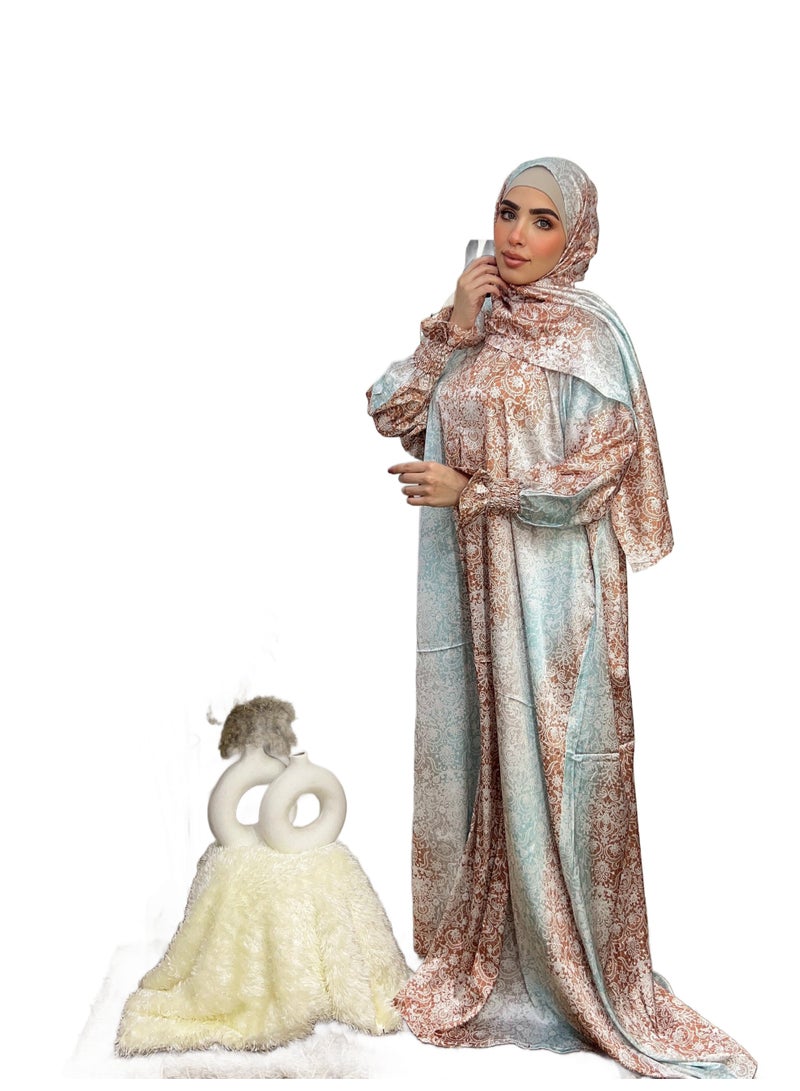 اسدال صلاه واستقبال ستان حرير ارماني - Image 1