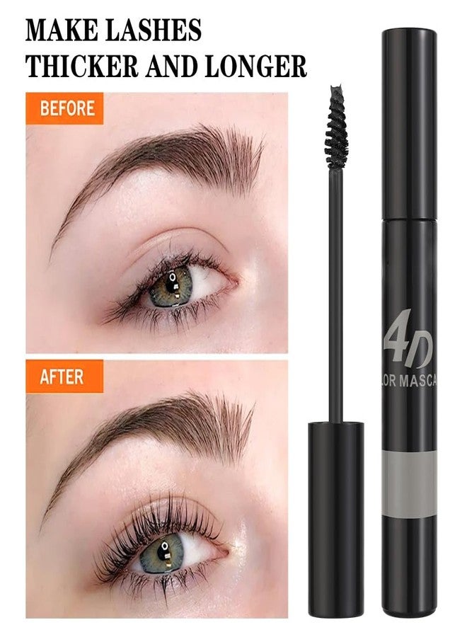 BEUKING 4D Colored Mascara, Long Lasting Highly Pigmented Charming Masacara, Buildable No Flaking Smudge-Proof No Clumping Eye Makeup for Making Lengthening Thick Eyelash (#03 Purple, 0.35 OZ) - Image 2
