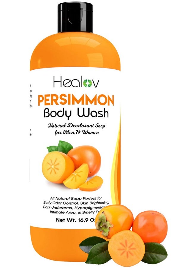 Persimmon Body Wash For Body Odor Control - Purifying Deodorizing Soap For Eliminating Nonenal Body Odor - Underarms, Intimate Inner Thigh, Bikini Area, Smelly Feet - Natural Deodorant Soap, Kids Safe - pzsku/Z3A9015047FBA83D778C0Z/45/_/1733729912/95609fb1-2410-47cf-affb-11eecd099781