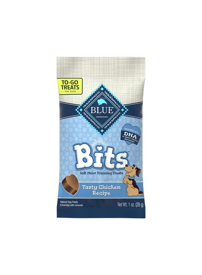 Blue Buffalo BLUE Bits Natural Soft Moist Training Dog Treats TOGO Chicken Recipe Bags - Image 3