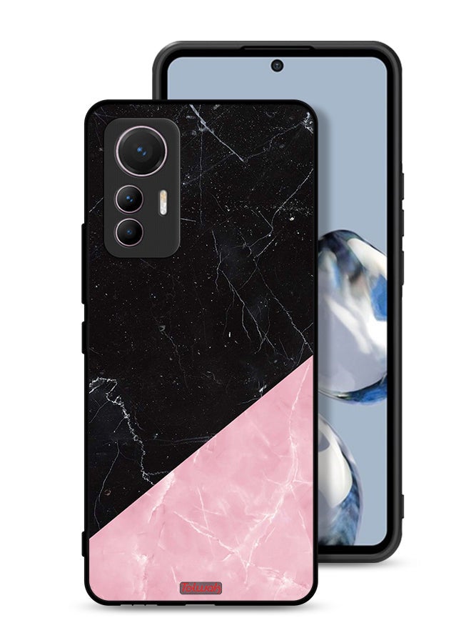 Tolwak Xiaomi 12 Lite Protective Case Cover Marble Pattern - Image 1