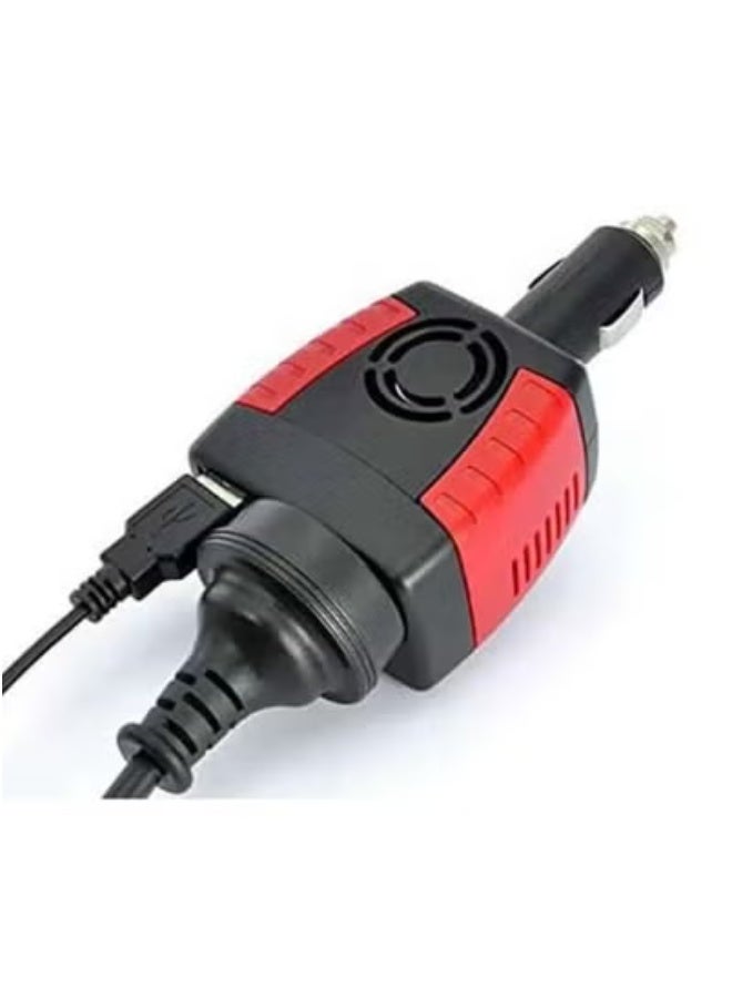 TIGER 3-Pin Electric Converter and Universal Plug Adapter – Black/Red | UK-Compatible Power Converter for International Devices | Surge Protection, Safe & Durable | Ideal for Travel, Home, Office, Hotels & Daily Charging | Compact & Lightweight Design - Image 3