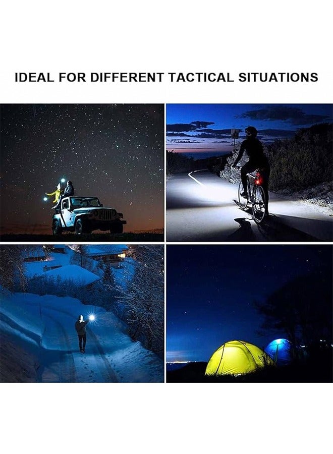 LED Mini Flashlight Ultra Bright Pocket Flashlight Pen Light Flashlight LED Pen Tactical Penlight Inspection Light with Clip Rechargeable for Camping Outdoor Emergency Inspection Work Repair-Rose Gold - Image 4