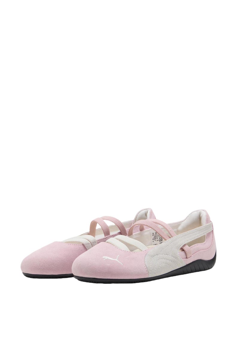 PUMA Speedcat Ballet Flats for Women | Pink White| Comfort Shoes - Image 2