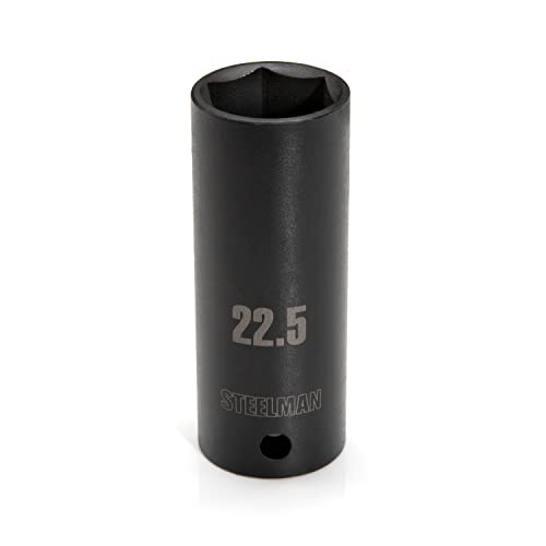 Steelman 61022 22.5mm x 1/2-Inch Drive Thin Wall Deep Impact 6-Point Socket - Image 3