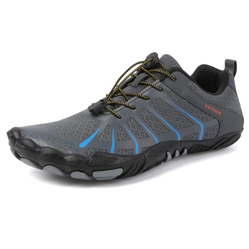 Explosions Outdoor Mountaineering Shoes Thickened Non-Slip Wear-Resistant Rock Climbing Shoes Breathable Quick-Drying Barefoot Shoes Fitness Hard-Pulling Shoes - Image 4
