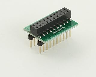 Chip Quik Chip Quik Proto-Advantage DR254D254P20F Dual Row 2.54mm Pitch 20-Pin Female Header to DIP-20 Adapter  - Image 1