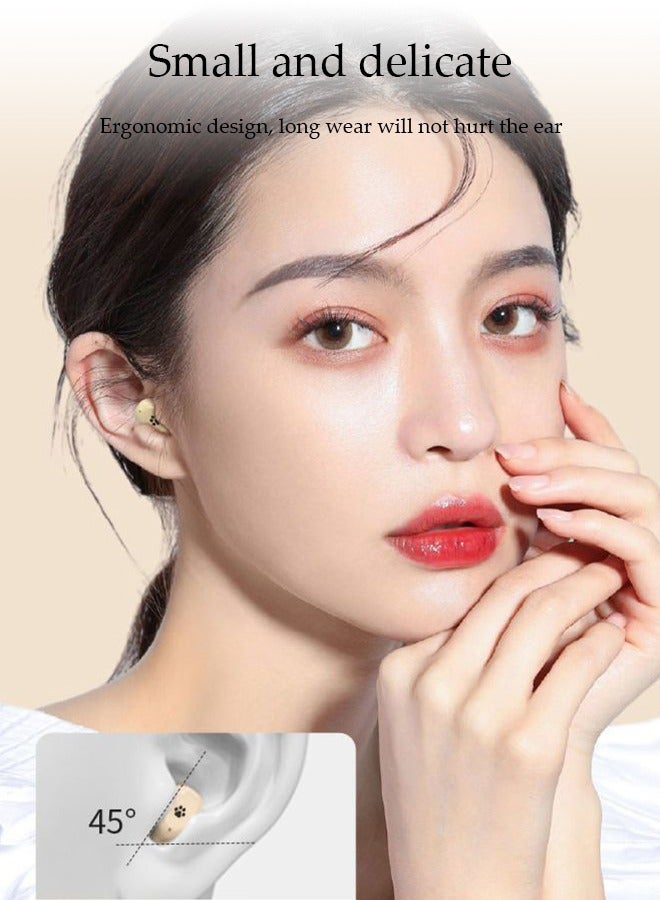DUNISO Wireless Earphones, In Ear Bluetooth 5.3 Earphones, Portable Noise Cancelling Earphones, Led Battery Display,IPX7 Waterproof, Suitable For Running, Exercise, Daily Use  - Image 3