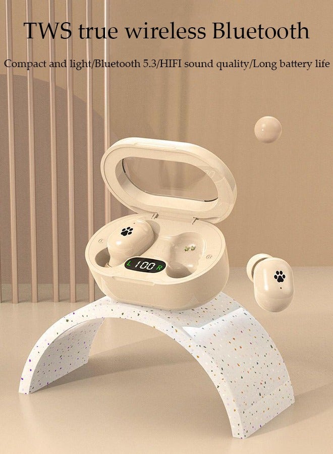 DUNISO Wireless Earphones, In Ear Bluetooth 5.3 Earphones, Portable Noise Cancelling Earphones, Led Battery Display,IPX7 Waterproof, Suitable For Running, Exercise, Daily Use  - Image 2