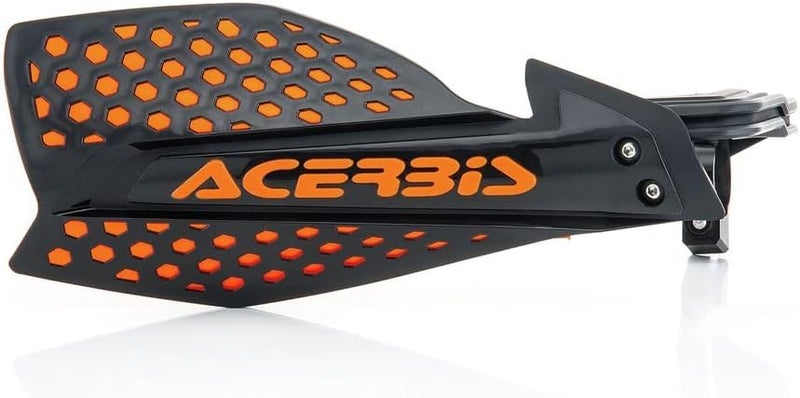 Acerbis X-Ultimate Handguards in Black and Orange - Image 4