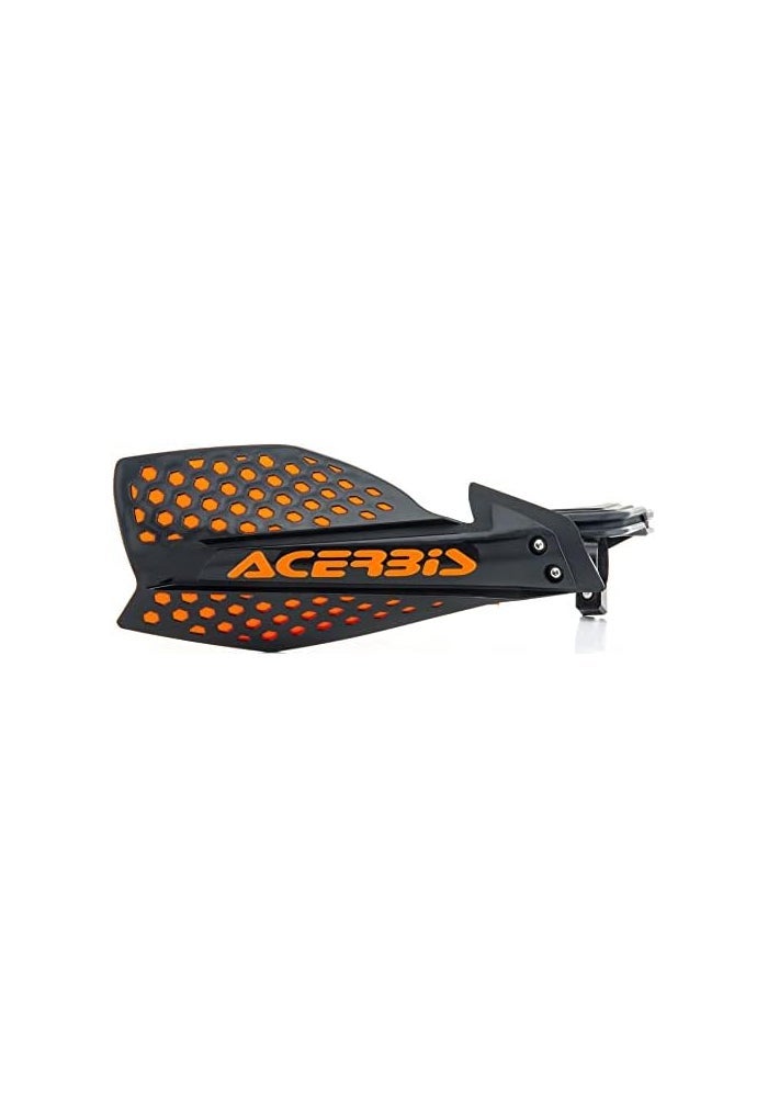 Acerbis X-Ultimate Handguards in Black and Orange - Image 3