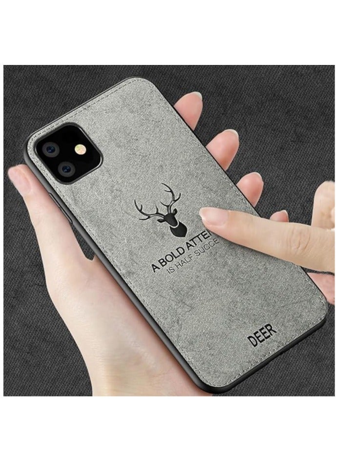 ELMO3EZZ Digital Luxury Soft Texture Patterned TPU Cloth Case, Dirt-Resistant, Anti-Shock, Anti-Fingerprint, Full Body Protective For Huawei P40 Pro Plus - Image 5