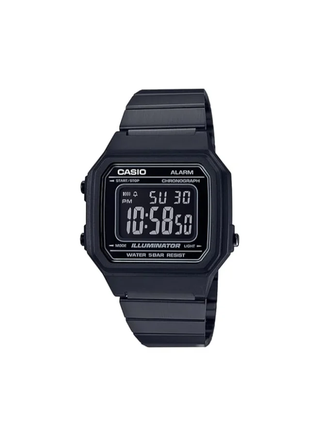 CASIO Men's stainless Steel Digital Watch B650WB-1BDF - 43 mm