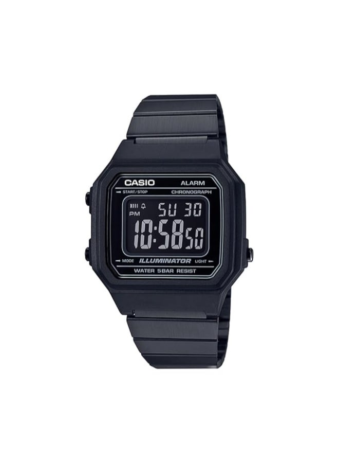 CASIO Men's stainless Steel Digital Watch B650WB-1BDF - 43 mm - Image 2