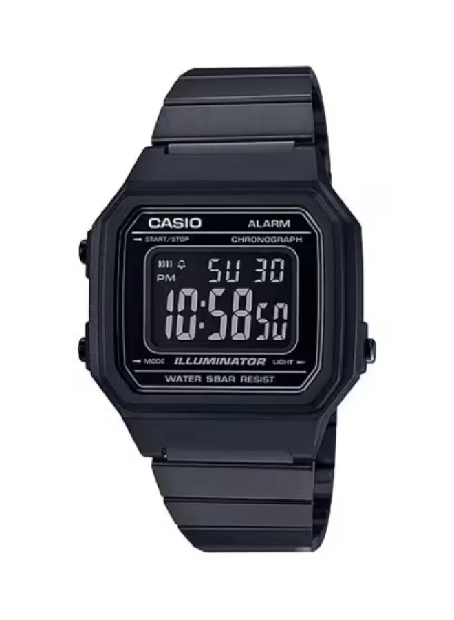 CASIO Men's stainless Steel Digital Watch B650WB-1BDF - 43 mm