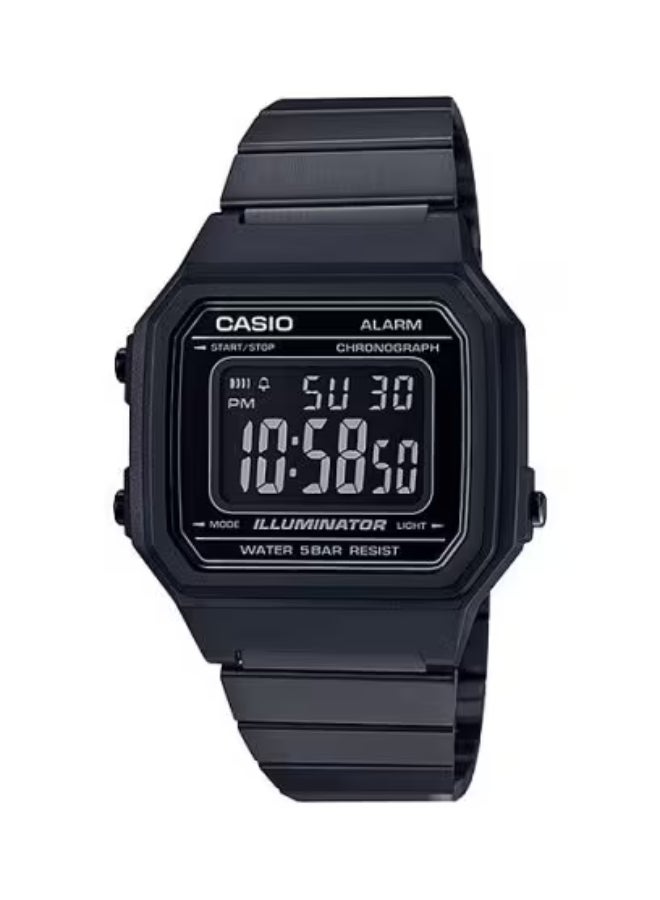 CASIO Men's stainless Steel Digital Watch B650WB-1BDF - 43 mm - Image 1