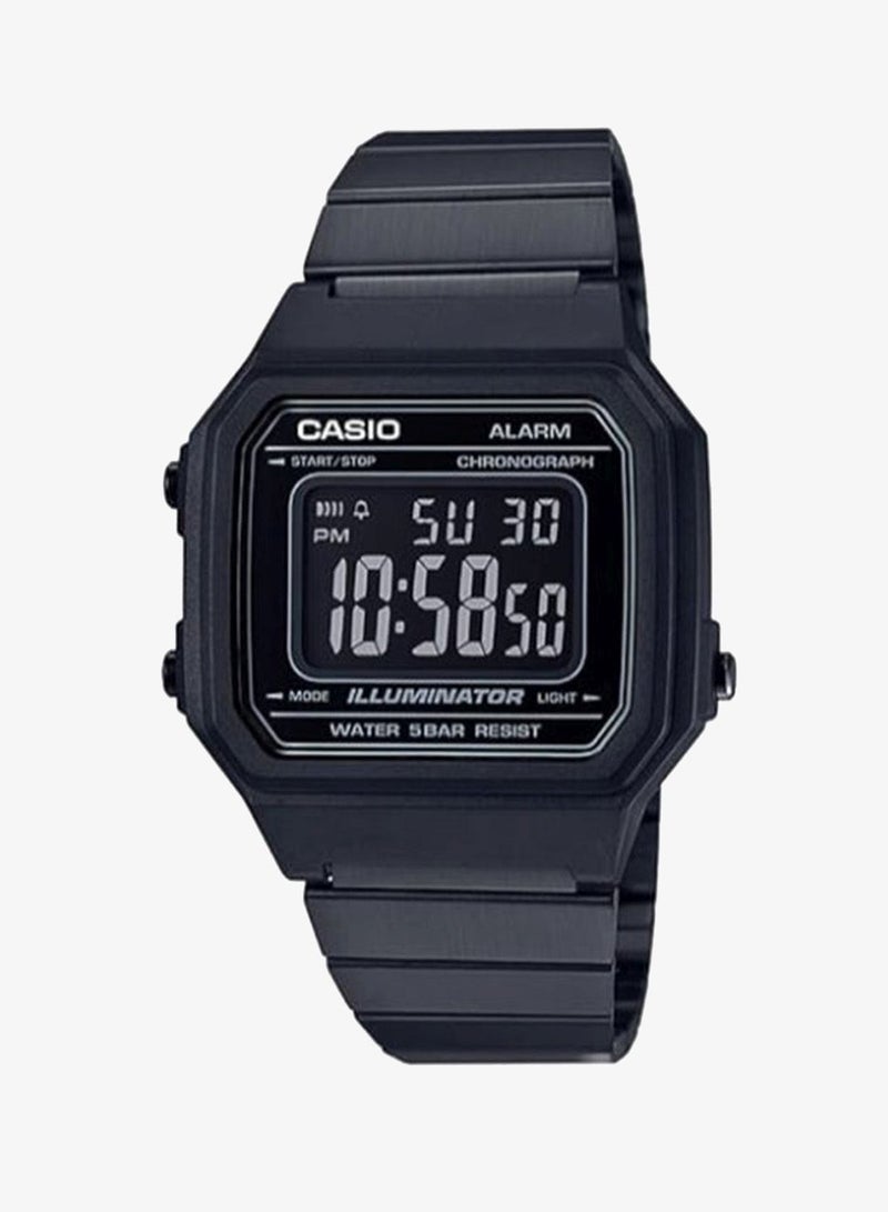 CASIO ساعة رقمية للرجال من الفولاذ المقاوم للصدأ B650WB-1BDF - 43 مم - Image 1