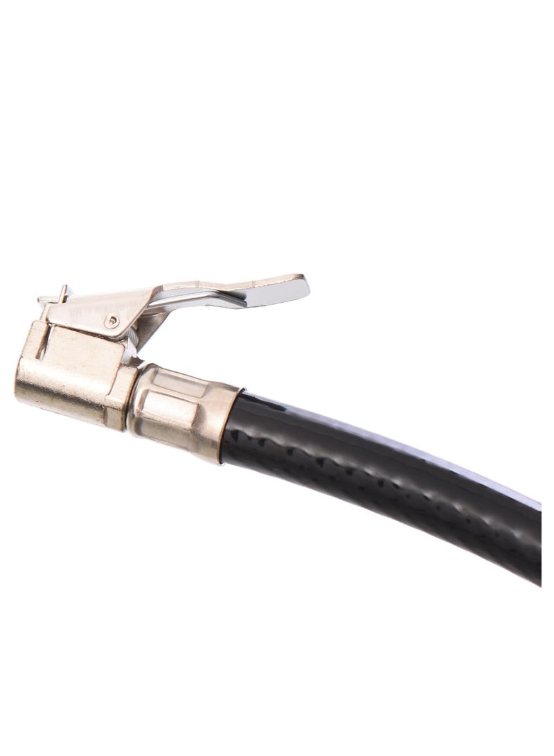 مقياس ضغط هواء الإطارات عالي التحمل مع خرطوم مرن - Image 3