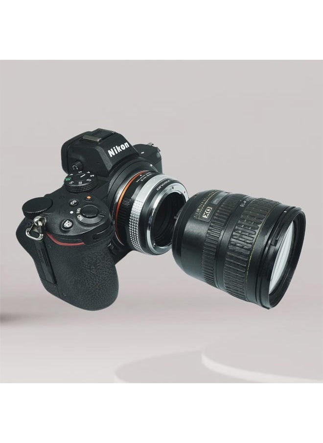 PHOLSY - FTZ Lens Mount Adapter with Aperture Control Ring for Nikon F (G-Type) Lens to Nikon Z Mount Camera Body Compatible with Nikon Z fc, Z30, Z9, Z8, Z6, Z7, Z5, Z50, Z6II, Z7II - Image 1