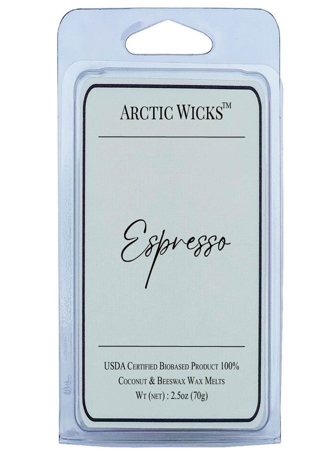 Arctic Wicks مكعبات شمع الإسبريسو (عبوة من 3) | مكعبات شمع جوز الهند وشمع العسل من آركتيك ويكس | 6 مكعبات لكل عبوة 2.5 أونصة | شمع معطر فاخر لأجهزة تسخين الشمع ومكعبات الشمع | غير سام، معتمد من وزارة الزراعة الأمريكية كمصدر حيوي - Image 2