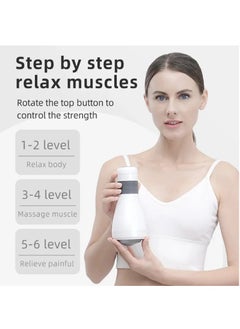 Bukela High-Frequency Body Sculpting Massager with 6-Speed Vibration, Fat Reduction & Skin Firming Device, Rechargeable Body Slimming Massager with 4 Massage Heads for Full Body Use  - Image 3