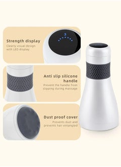 Bukela High-Frequency Body Sculpting Massager with 6-Speed Vibration, Fat Reduction & Skin Firming Device, Rechargeable Body Slimming Massager with 4 Massage Heads for Full Body Use  - Image 5