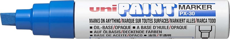 Uni-Ball PX-30 Paint Markers - Blue (Pack of 6)