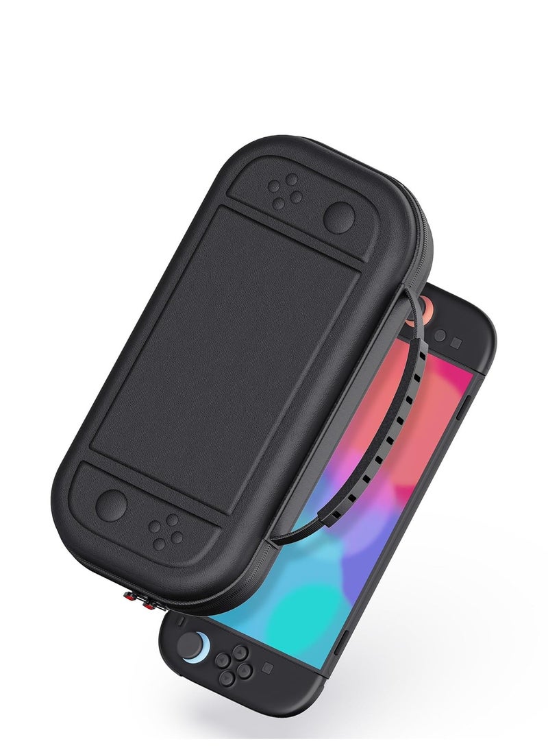 Switch 2 Carrying Case for Nintendo Switch 2 (2025), Portable Hard Shell Travel Carry Case with Pockets for Small Accessories and Games, Protective Travel Bag for Switch 2 Holds 10 Game Cartridge - Image 1