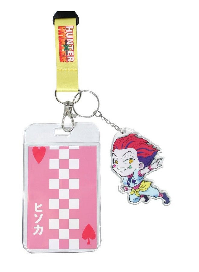 جاست فانكي حامل شارة هوية Hunter X Hunter Hisoka مع سلسلة مفاتيح من الأكريليك - Image 2