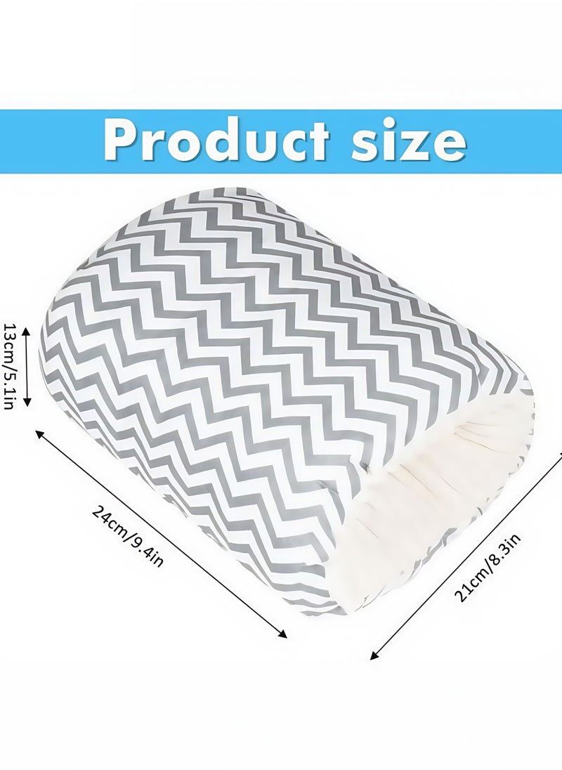 Vinnatsu Baby Nursing Arm Breastfeeding Pillow Adjustable Nursing Pillow Soft Nursing Arm Pillow Baby Feeding Pillow(White Animals  - Image 4