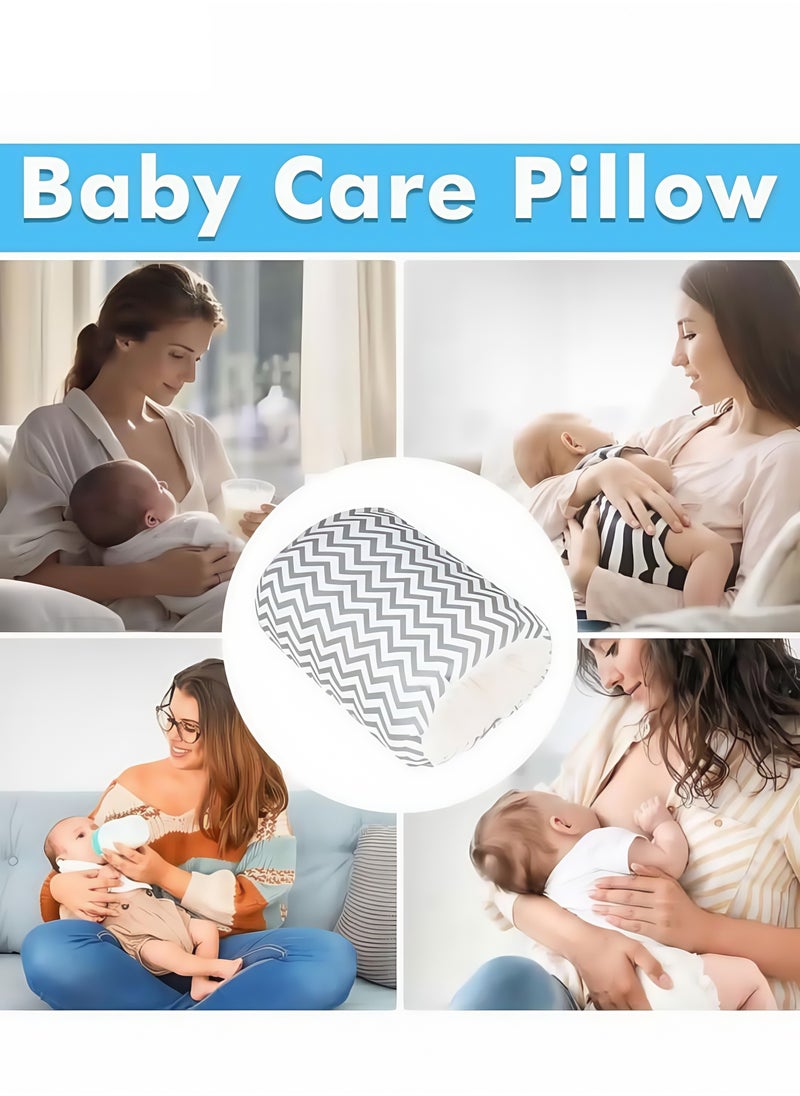 Vinnatsu Baby Nursing Arm Breastfeeding Pillow Adjustable Nursing Pillow Soft Nursing Arm Pillow Baby Feeding Pillow(White Animals  - Image 5