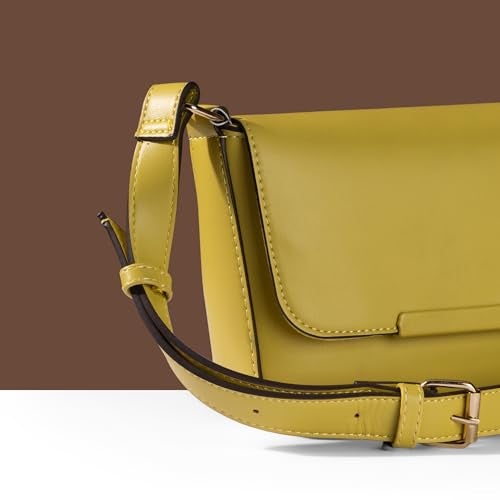 Accessorize London Women's Lime Yellow Clean Bar Sling Bag - Image 4
