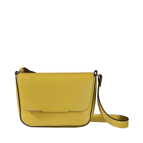 Accessorize London Women's Lime Yellow Clean Bar Sling Bag - Image 1