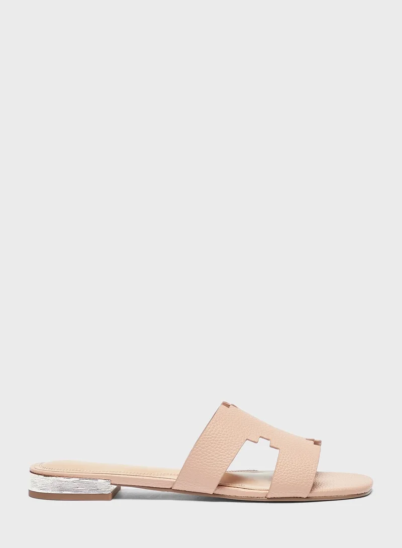 Celeste Single Strap Flat Sandals