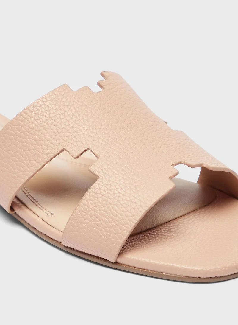 Celeste Single Strap Flat Sandals