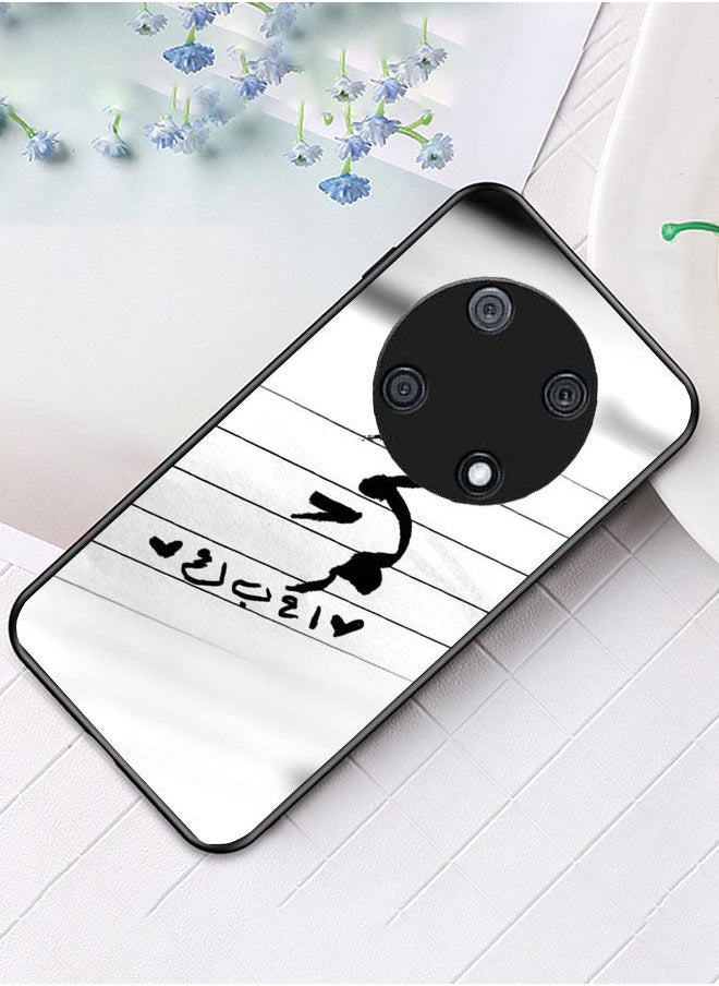 أوكتيك - جراب حماية كفر غطاء هاتف جوال خلفي صلب تصميم كم أحبك متوافق مع هواوي نوفا واي 90 - Image 1