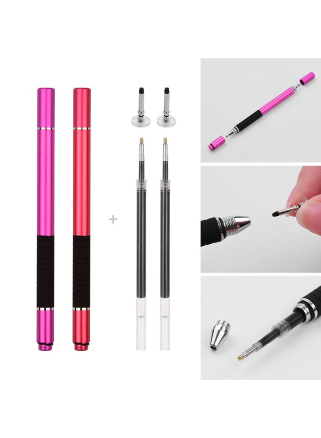 NIBEMINENT 2-In-1 Precision Stylus Pen Red - Image 3