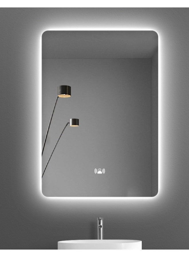 Sumkyle Smart LED Bathroom Mirror, Wall-Mounted Touch Control Vanity Mirror with Anti-Fog, 3 Color Dimmable Light for Home Bathroom - Image 3