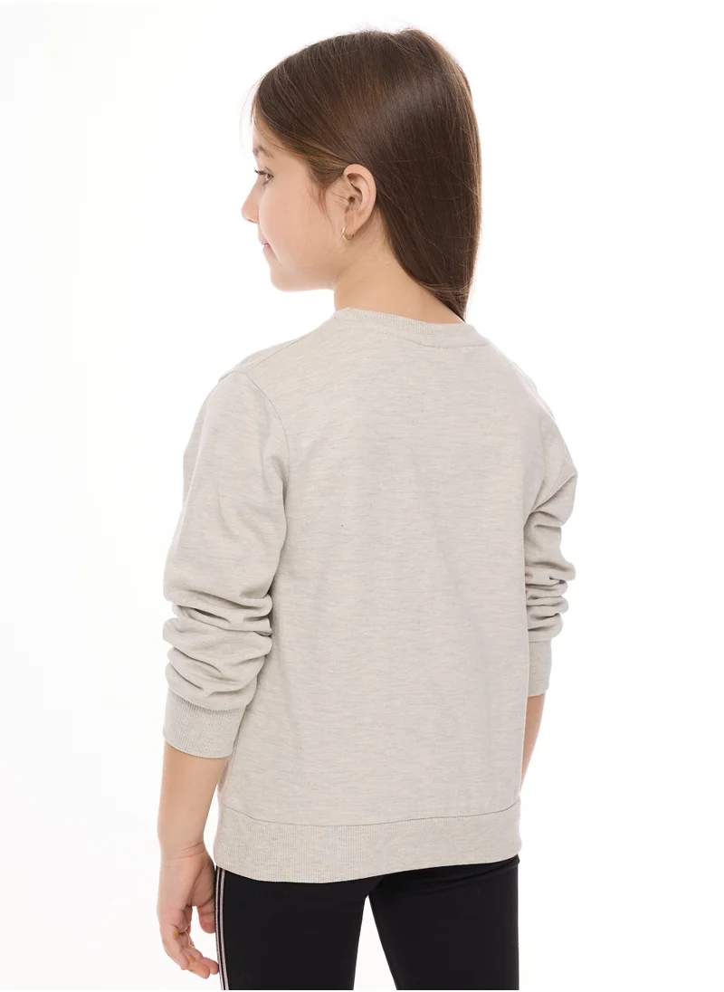 victor and jane Glitter Printed Sweatshirt