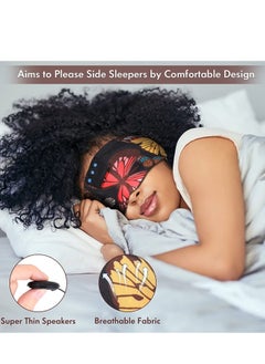 Excefore Sleep Headphones Wireless, Floral Bluetooth Sports Headband with Ultra-Thin HD Stereo Speakers Perfect for Sleeping, Workout, Jogging, Yoga, Insomnia, Air Travel, Meditation  - Image 4