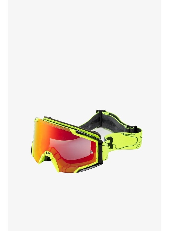 VR46 Racing Google Unisex Fluo Yellow - Image 2