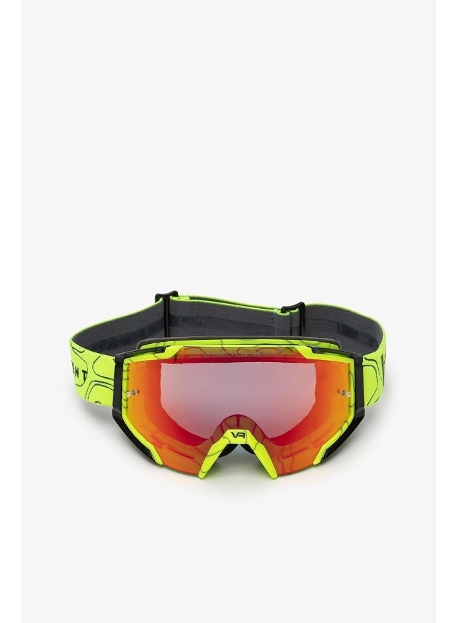 VR46 Racing Google Unisex Fluo Yellow - Image 1